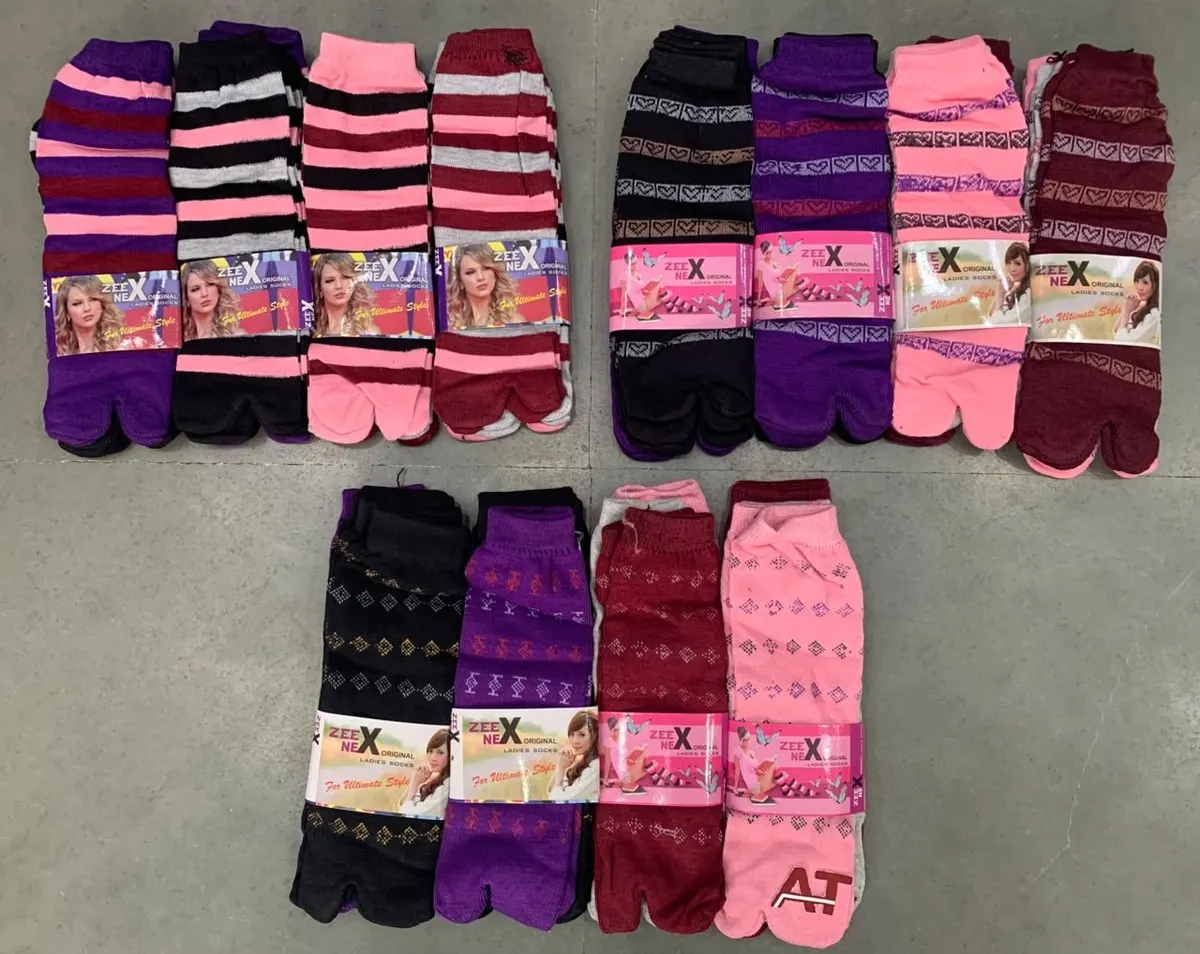 Zeenex Beautiful Patta/bindi Ladies Socks — wholesale, Apsara Textiles Nagpur