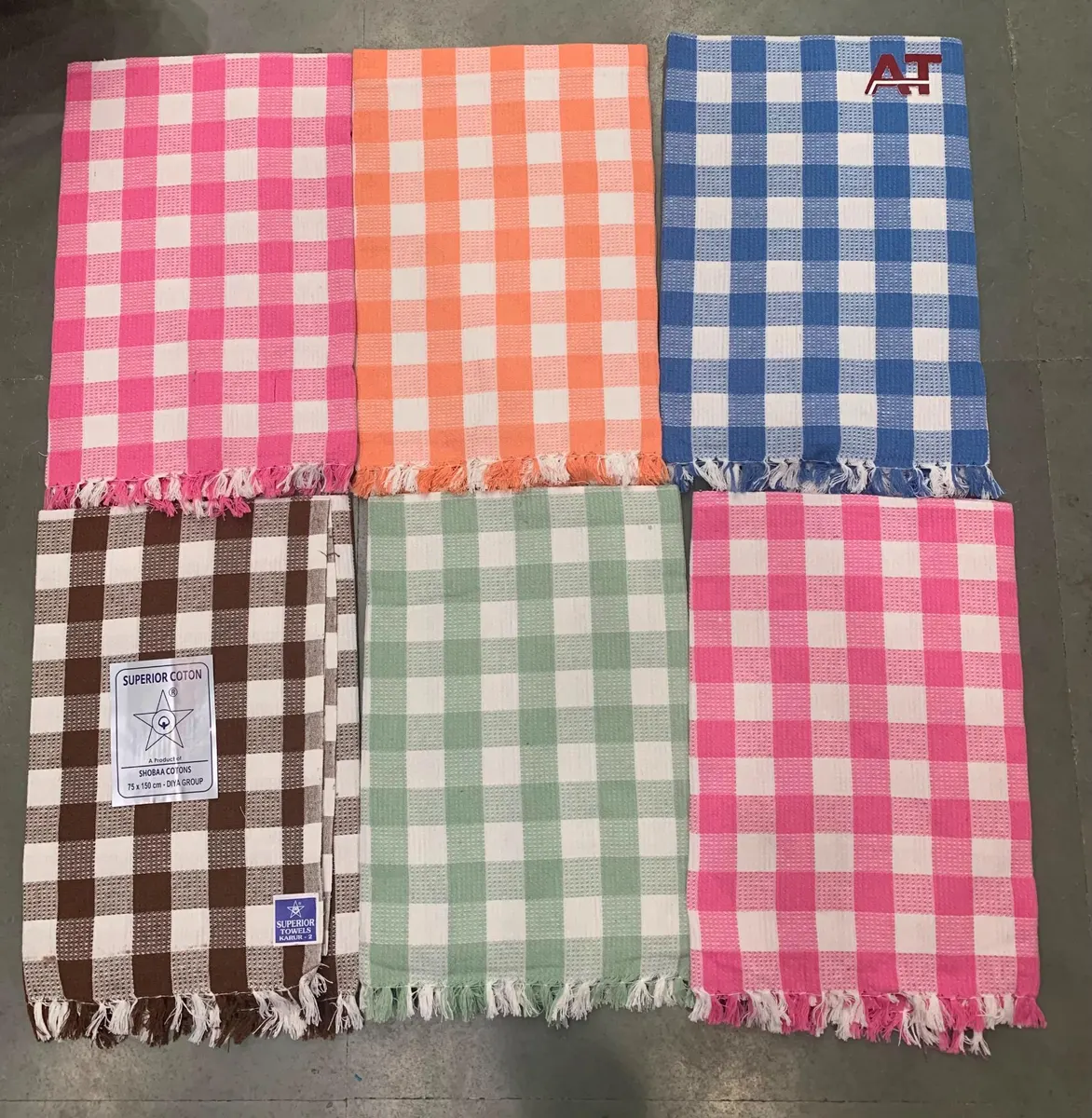 Shobha Towel 30X60 — wholesale cotton towels, Apsara Textiles Itwari Nagpur