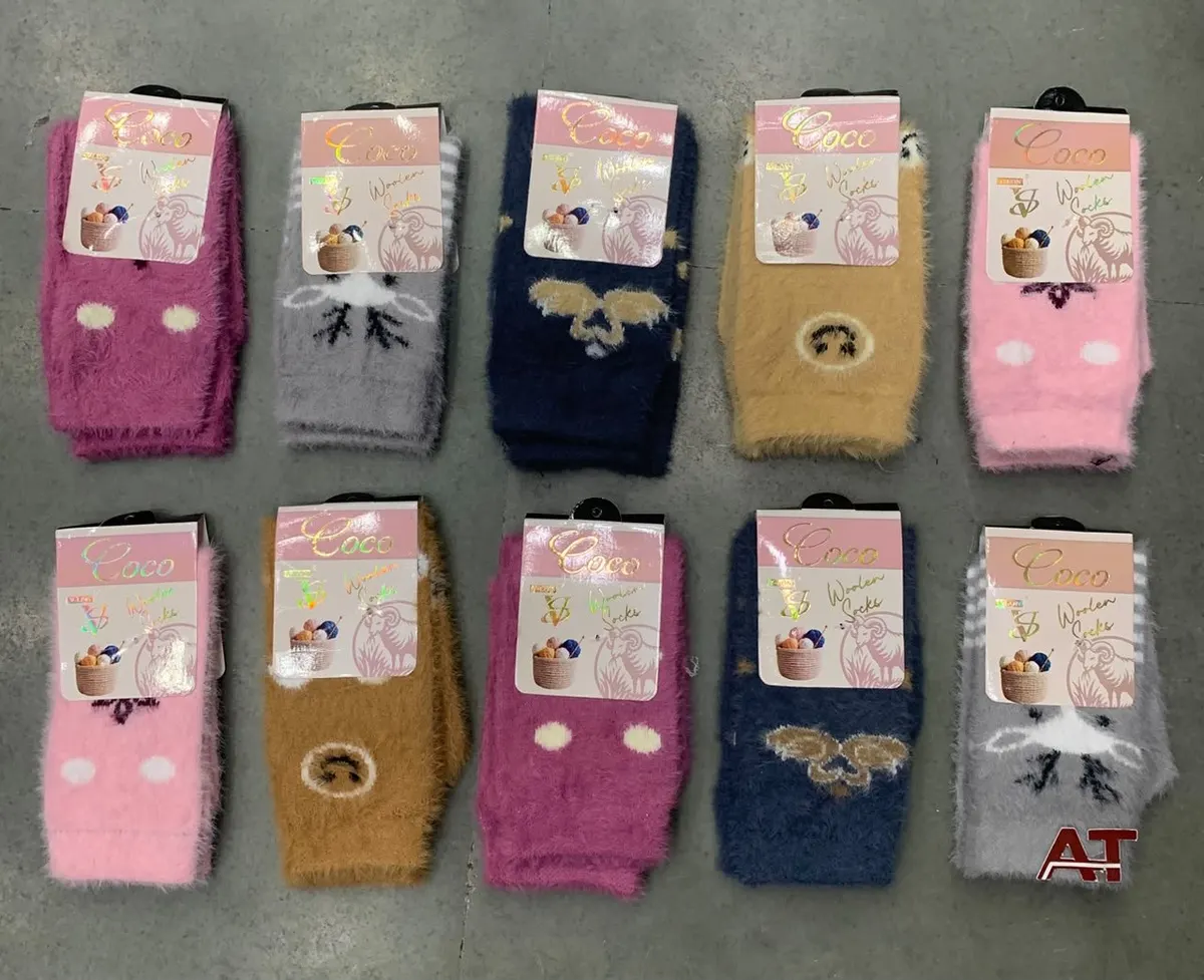Coco Fur Ladies Socks — wholesale, Apsara Textiles Nagpur