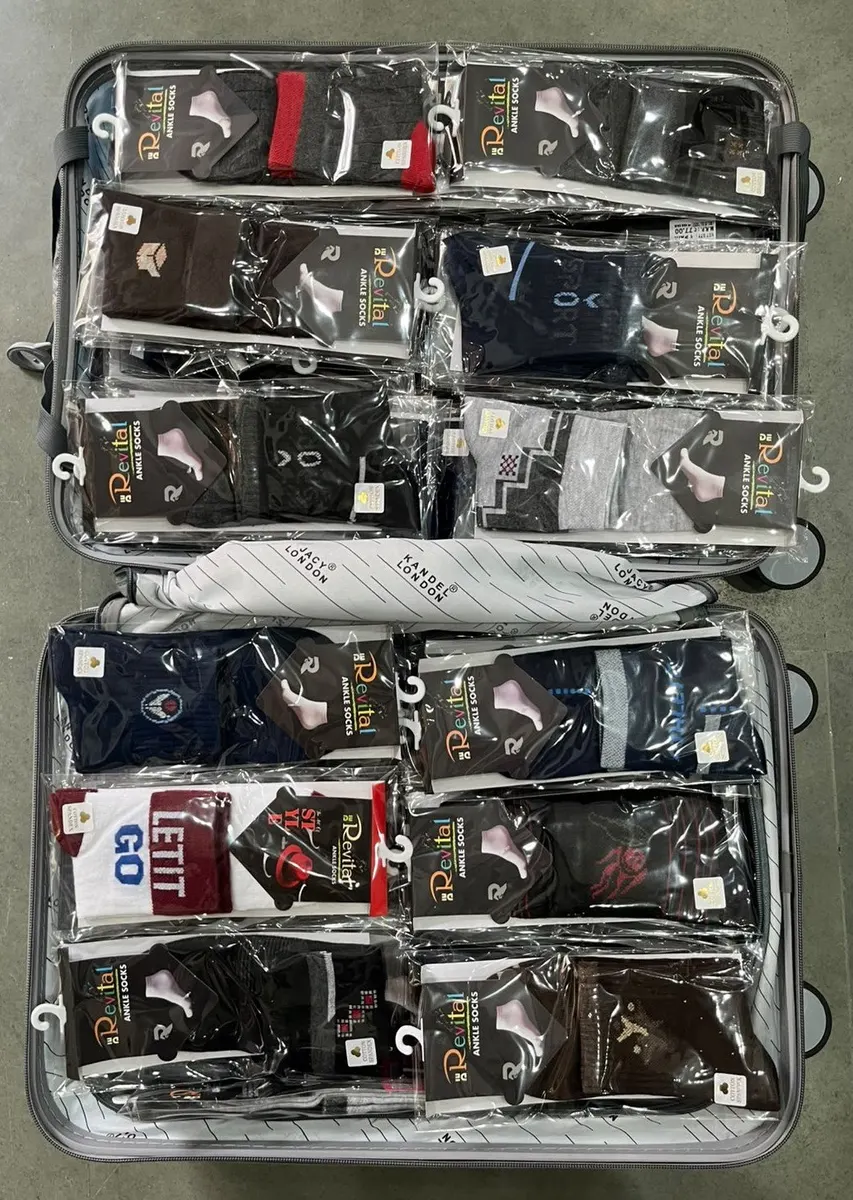 1 Bag Free With Gents 100 Pair Socks — wholesale, Apsara Textiles Nagpur